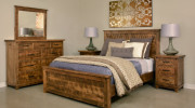 Amish Oak Showcase Furniture